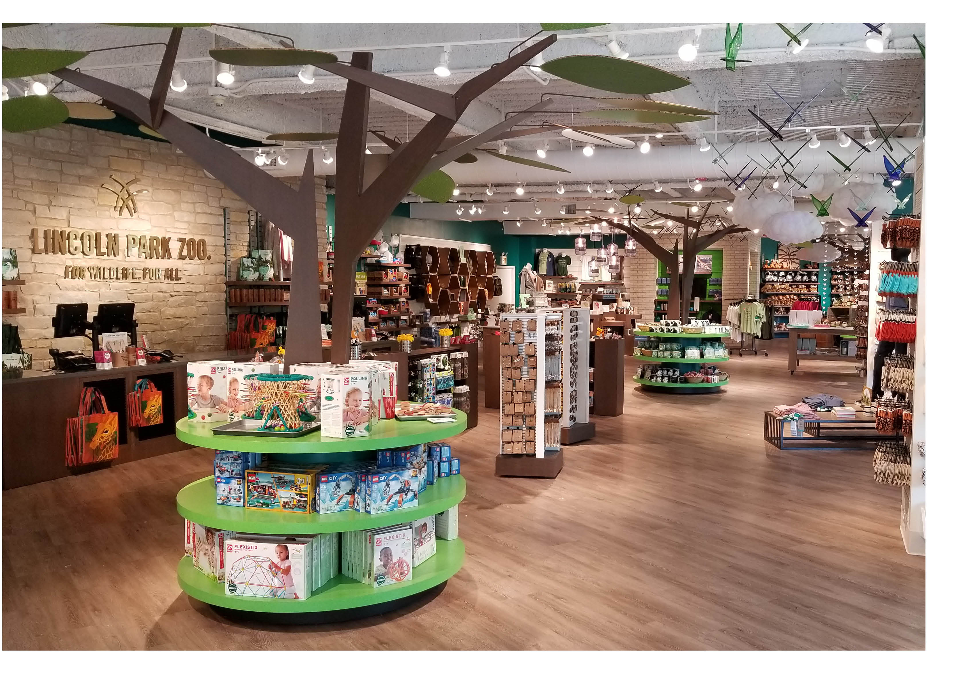 A Treble20-designed environment at Lincoln Park Zoo
